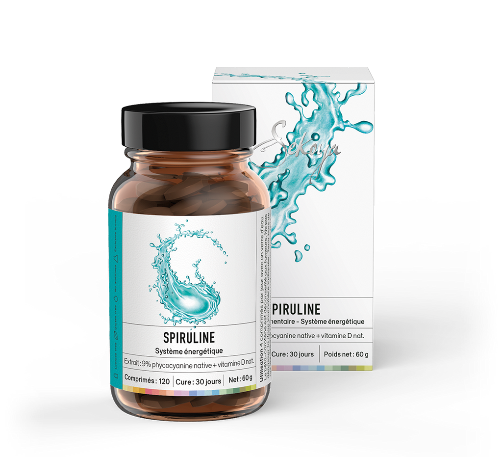 Spiruline & Vitamine D - Sekoya